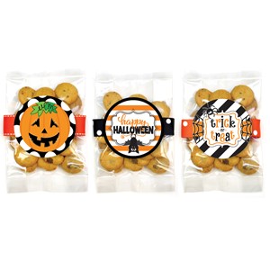 Small Halloween 1.5oz Brownie Crsip Cookie Bag Asst #4 - 24 bags