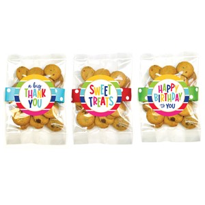 Chocolate Chip Happy Stripe Asst - 24 1.5oz single serve bag