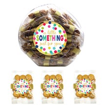 Confetti Cupcake A Little Something Label Grab-A-Bag Display Jar